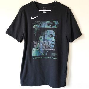 NWOT Nike Giannis NBA Milwaukee Bucks MVP T Shirt
